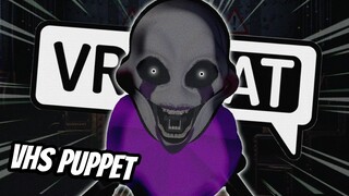 THE VHS PUPPET SCARES EVERYONE IN VRCHAT! - Funny VR Moments