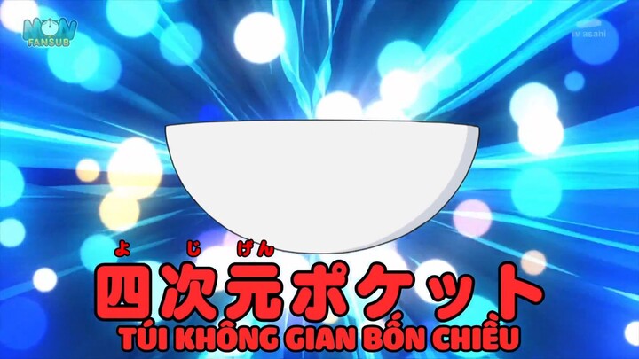 Doraemon 713 Vietsub:Túi không gian bốn chiều dự phòng , Chỉ là nói dối thôi! Súng hoán đổi