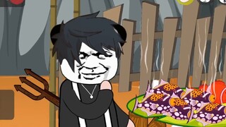 Traveling across the world to survive in the wilderness, I easily caught fish and ate seafood in the