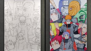 How to Draw All Akatsuki Characters - [Naruto] | step by step