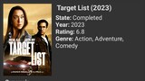 target list 2023 by eugene