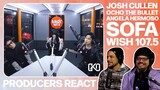 PRODUCERS REACT - Josh Cullen, Ocho the Bullet, Angela Hermoso Sofa LIVE Wish 107.5 Reaction