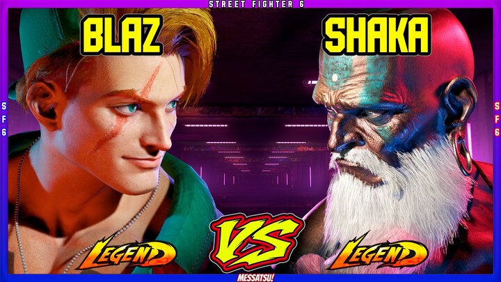 SF6 Blaz (Luke) VS Shaka (Dhalsim) Messatsu! スト6 Street fighter 6