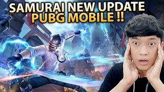 UPDATE TERBARU SAMURAI !! BISA KELUARIN PEDANG DAN GRAPPLING HOOK SPIDERMAN WOW KEREN - PUBG MOBILE