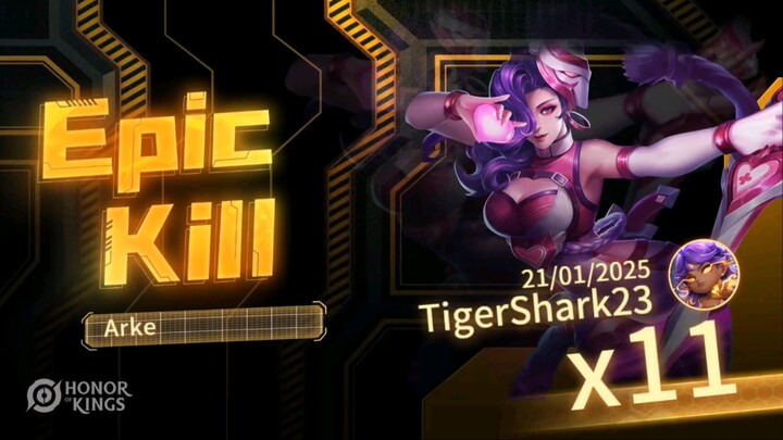 easy kill pakai hero arke di Honor Of Kings