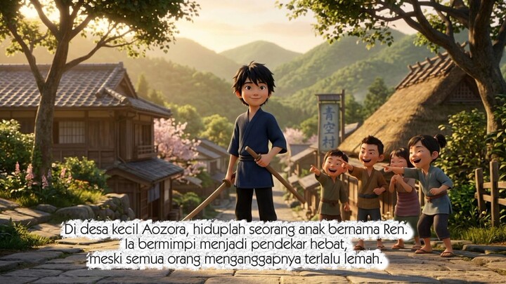 Cahaya terakhir di desa Aozora