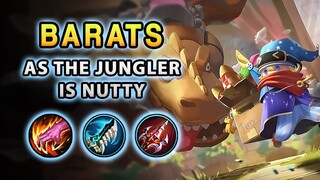 Wow! Barats As The Jungler Is Actually Nutty | Mobile Legends