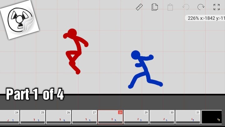 Epic 24 FPS Stickman Fight Scene Tutorial (Part 1 of 4)