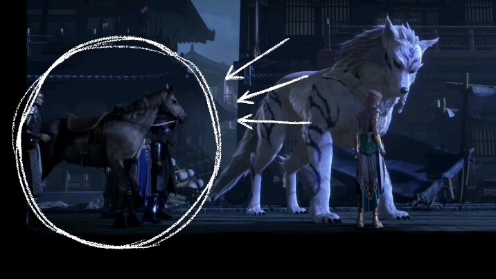 [Tianbao Fu Yao Lu] Big Wolf asks Horse about the whereabouts of his wife. The mystery is in super d