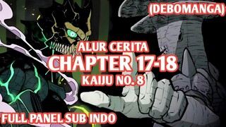 Alur Cerita KAIJU NO. 8 Chapter 17,18 - DUEL KAFKA VERSUS KAIJU KEPALA PIRING