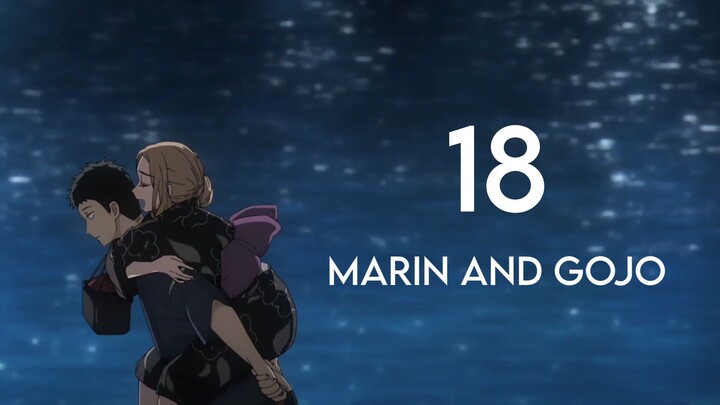 18 Marin and Gojo