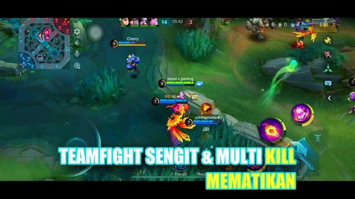 Teamfight Sengit & Multi Kill Mematikan