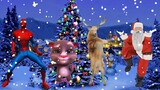 Santa Claus - Spider Man - Talking Tom Dancing I Merry Christmas 2022