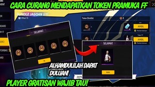 CARA CURANG MENDAPATKAN TOKEN PRAMUKA DI FF || CARA CEPAT MENDAPATKAN BUNDLE GYC