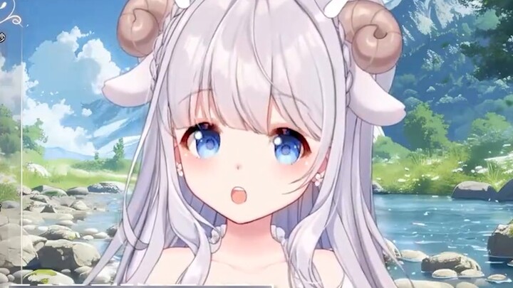 【咩栗】Coincidentally, the anchor has two feet, and my mouth can fit two at a time.