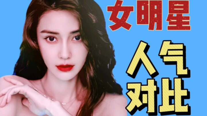 中国女星海外人气大比拼！