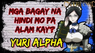 OVERLORD ‼️  Mga bagay na Hindi mo pa Alam Kay  YURI ALPHA ‼️ Tagalog Anime Review 😍