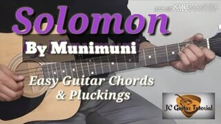 Solomon - Munimuni , Clara Benin Guitar Chords (Guitar Tutorial) (Step by Step Tutorial)