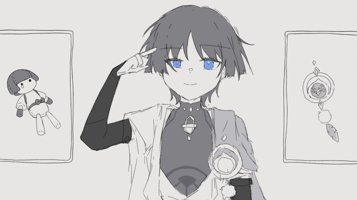 【จดหมายแสดงความยินดีที่เขียนด้วยลายมือของผู้กระจัดกระจาย/ผู้พเนจร】นี