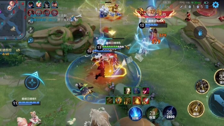 I’m going to repost the footage of me taking on five opponents again.