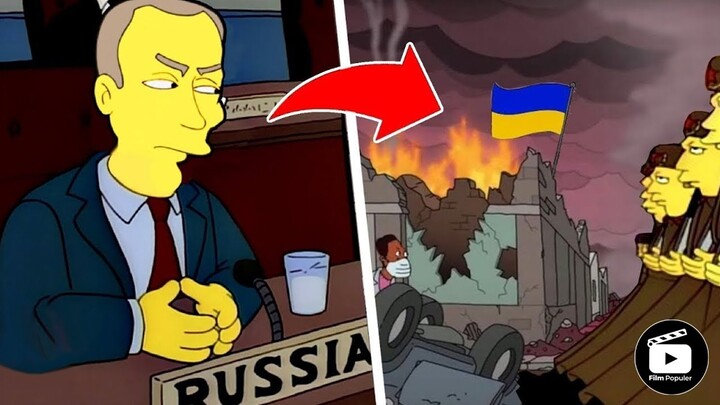 Perang RUSIA VS UKRAINA Ternyata Sudah Diramal The Simpsons Sejak 20 Tahun Lalu