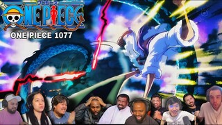 KAIDO LOSE!!! LUFFY WIN!!! || ONE PIECE 1077 REACTION MASHUP | ワンピース