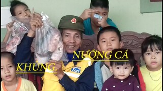 Nướng Cá Rô Phi Khủng. Món Ăn Thường Ngày #ThungHoàng