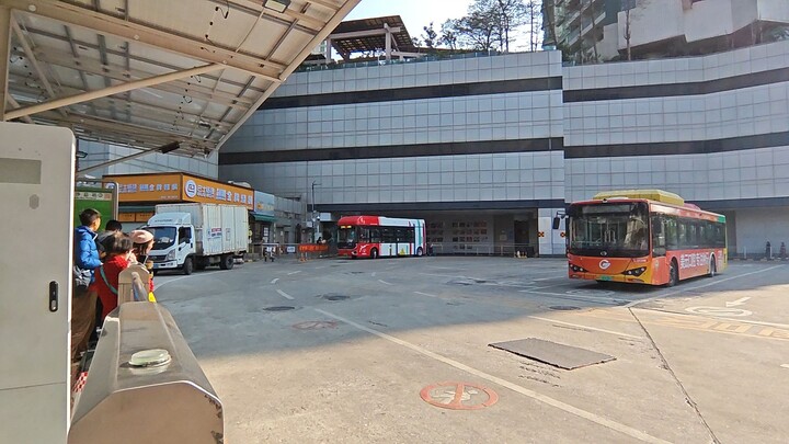 จีนกวางโจวรถบัส105ถนนHuangshaไปTang ' anถนนสองทาง2026.02.01 14:54ไป16:30กลับ