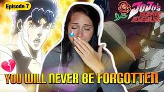 ZEPPELI'S FAITH... Jojo's Bizarre Adventure Episode 7 REACTION + REVIEW