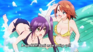 Adegan panas Sagiri dan Miyazaki di kolam renang 🥵💦