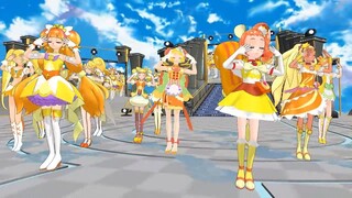 【mmdプリキュア】黄キュアでyellow