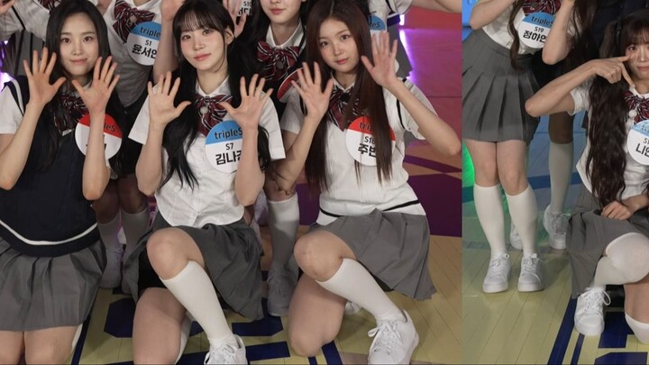 tripleS Red and Blue Team 2 Girls Never Die Relay Dance Challenge丨XYOB