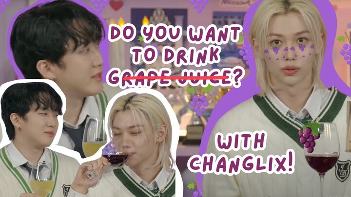 Moments- Do you want to drink grape juice? With Changlix.