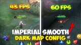 HOW TO FIX LAG IN MOBILE LEGENDS | Imperial Smooth Map - Dark Mode Stable 60 FPS - MLBB