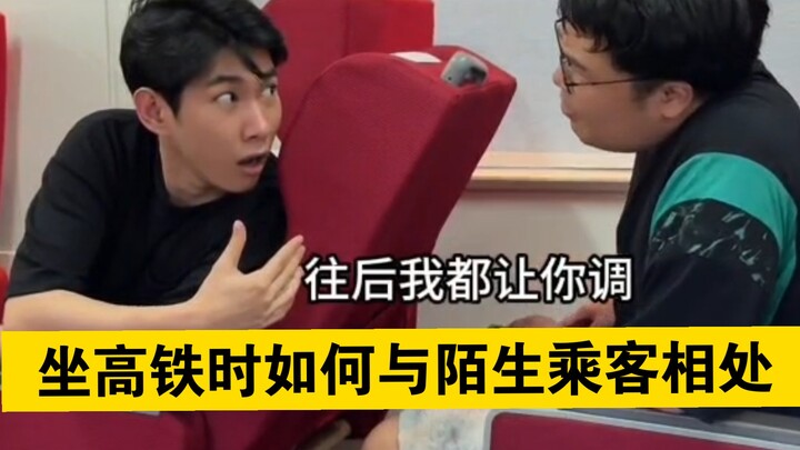 “How to Interact with Strangers on a High-Speed Train”