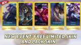 FREE STUN SKIN AND EPIC SKIN | (CLAIM NOW) 2021 NEW EVENT | MOBILE LEGENDS BANG BANG