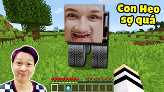 Vinh Dám Ăn Con Heo Lúc 100 Tỷ Năm Sau !! Nhìn Sợ Quá 😱 Minecraft THỬ THÁCH KIỂU GÌ THẾ NÀY ??