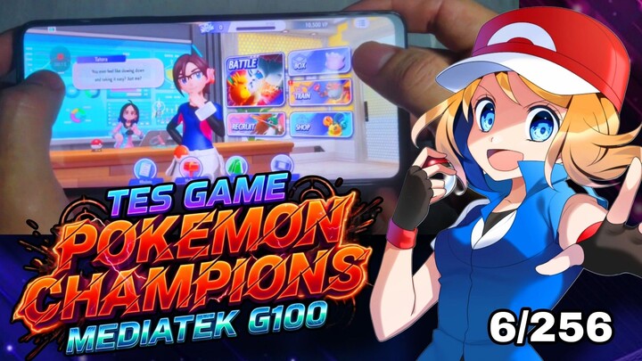Tes Game Pokemon Champions - Mediatek Helio G100 (6/256)