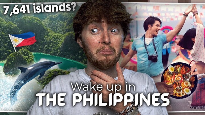 THIS PLACE IS CRAZY! (Wake Up in the Philippines - Filipino Tourism Ads | Reaction)