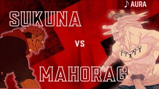 SUKUNA VS MAHORAGA 「AMV」- AURA