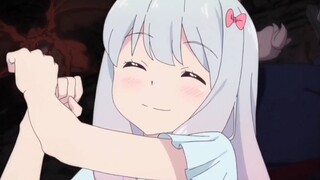 Sagiri imut (*´ェ`)つ≡≡≡爱爱爱)Д`)