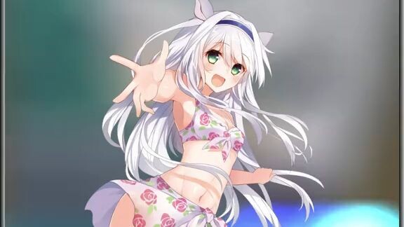 A gata branca é um colírio para os olhos #anime #corte #cortes