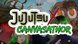 [FanArt] Gojo Jujutsu Kaisen X Maskot Canvasathor
