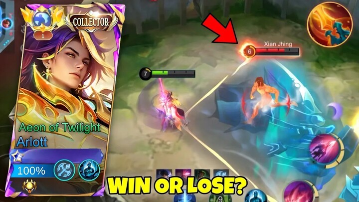 FINALLY A WORTHY OPPONENT! ARLOTT VS YIN - MLBB