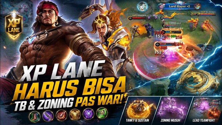 Xp lane harus punya jiwa badanin team