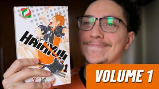 HAIKYUU VOLUME 1 ESTÁ ENTRE NÓS!! Review/Análise.