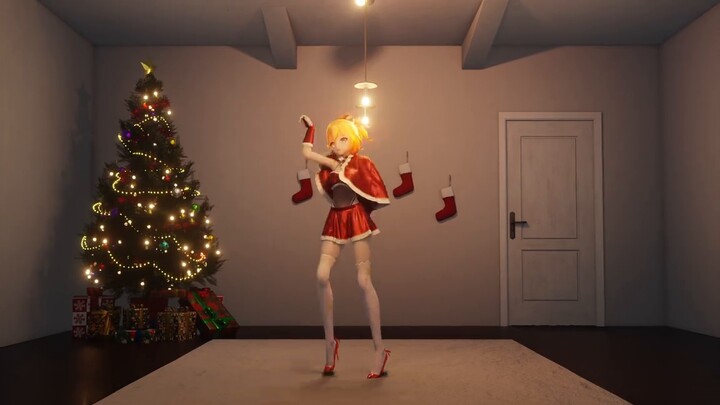 [Fabric/4K/60fps] Late Christmas Xiaogong Sister~[Air Force One][เก็นชินอิมแพกต์]