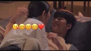 Seol In Ah pinched Kim Min Kyu cheek and kissed him again | Business Proposal