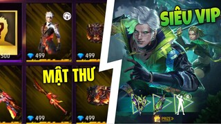 FREE FIRE REVIEW ĐỒ MẬT THƯ MỚI CỰC ĐẸP VÀ CÓ THỂ ĐỔI MÀU, MUA VÀ REVIEW FULL THẺ BOOYAH MÙA MỚI