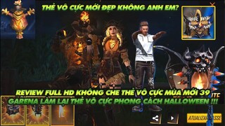 Free Fire| Review Full HD không che Thẻ vô cực mới mùa 39 - Garena làm lại phong cách Halloween